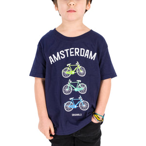 Kids short sleeve T-shirt Amsterdam Originals Bridge Collection Nieuwe Amstelbrug